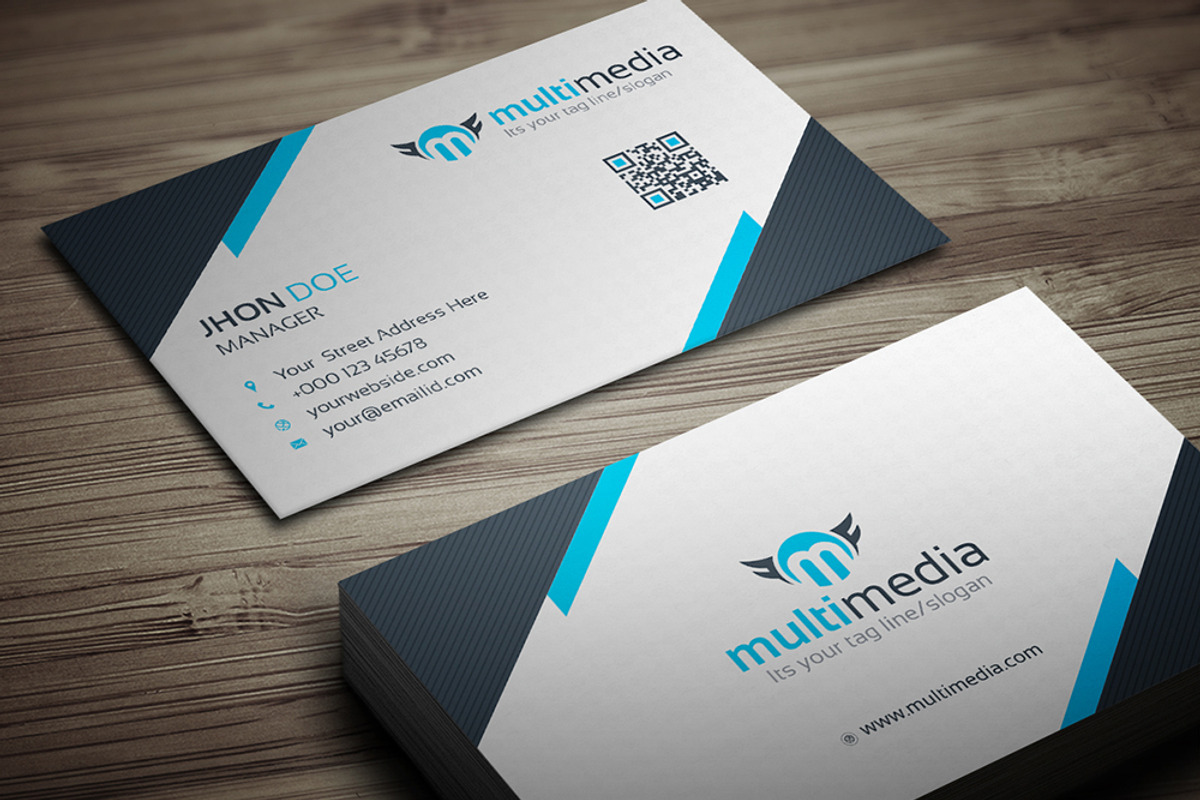 Business Card, a Business Card Template by GenerousArt (Photo 1 of 3)