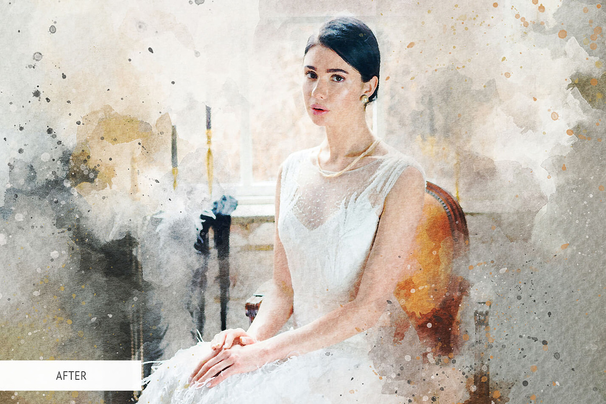 Photoshop Actions - Watercolor Paint, an Action Add-On by FixThePhoto (Photo 20 of 32)