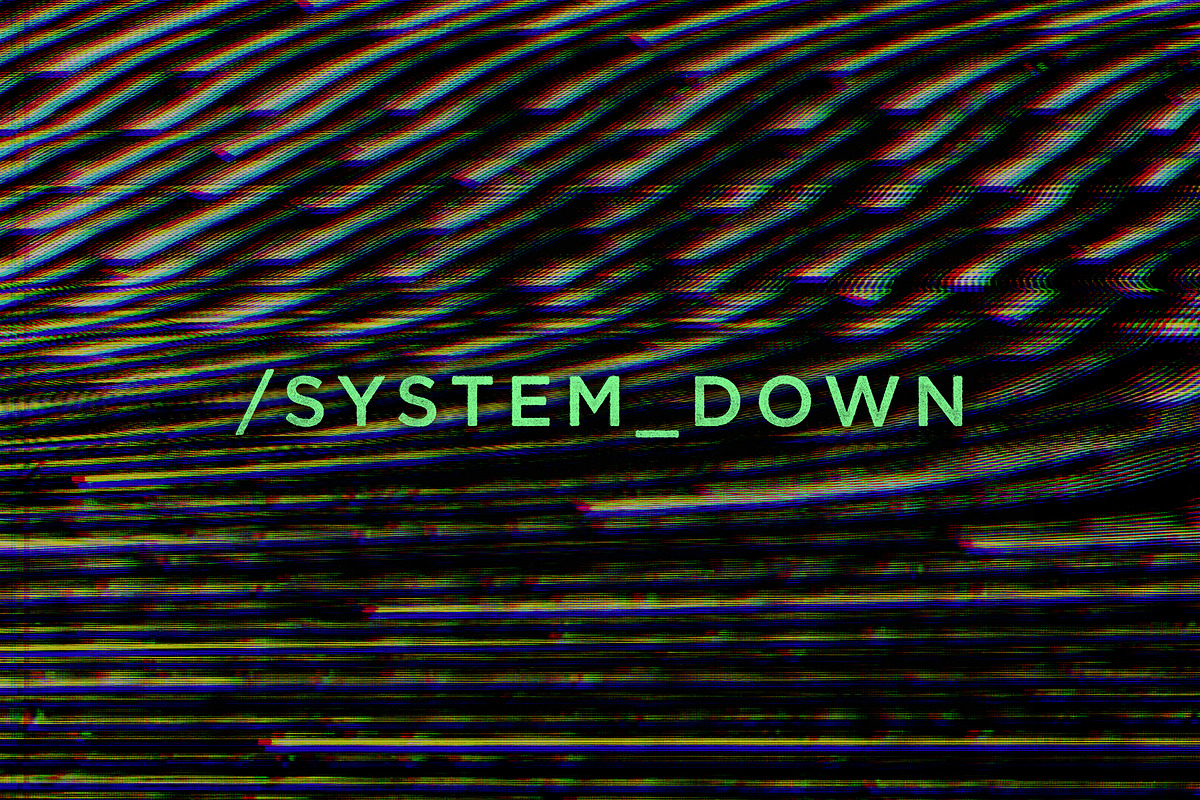 System Down, a Texture Graphic by RuleByArt