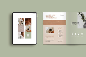 Canva EBook Template / INDD / EPS