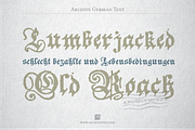 Archive German text, a Blackletter Font by Archive Type Fonts (Thumbnail 2 of 3)