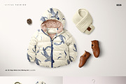 Little Fashion Apparel Mockup Bundle, a Hoody Mockup by creatsy5 (Thumbnail 14 of 15)