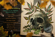 Mabon Celtic Autumn Watercolor Set, an Illustration by Fluffy Unicorn (Thumbnail 8 of 11)