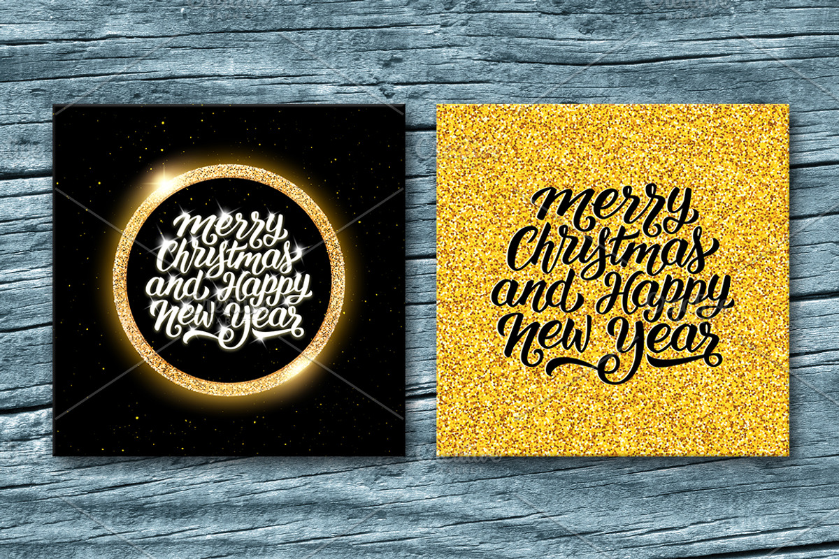 Merry Christmas and Happy New Year, a Decorative Illustration by yurlick (Photo 5 of 6)