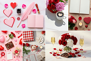 Valentine Aesthetic Desk Mockup 1000, a Packaging Mockup by KennedyStudio (Thumbnail 9 of 11)