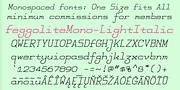 FeggoliteMono, a Slab Serif Font by Ingrimayne Type (Thumbnail 7 of 14)