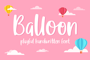 Balloon Playful Handwritten Font