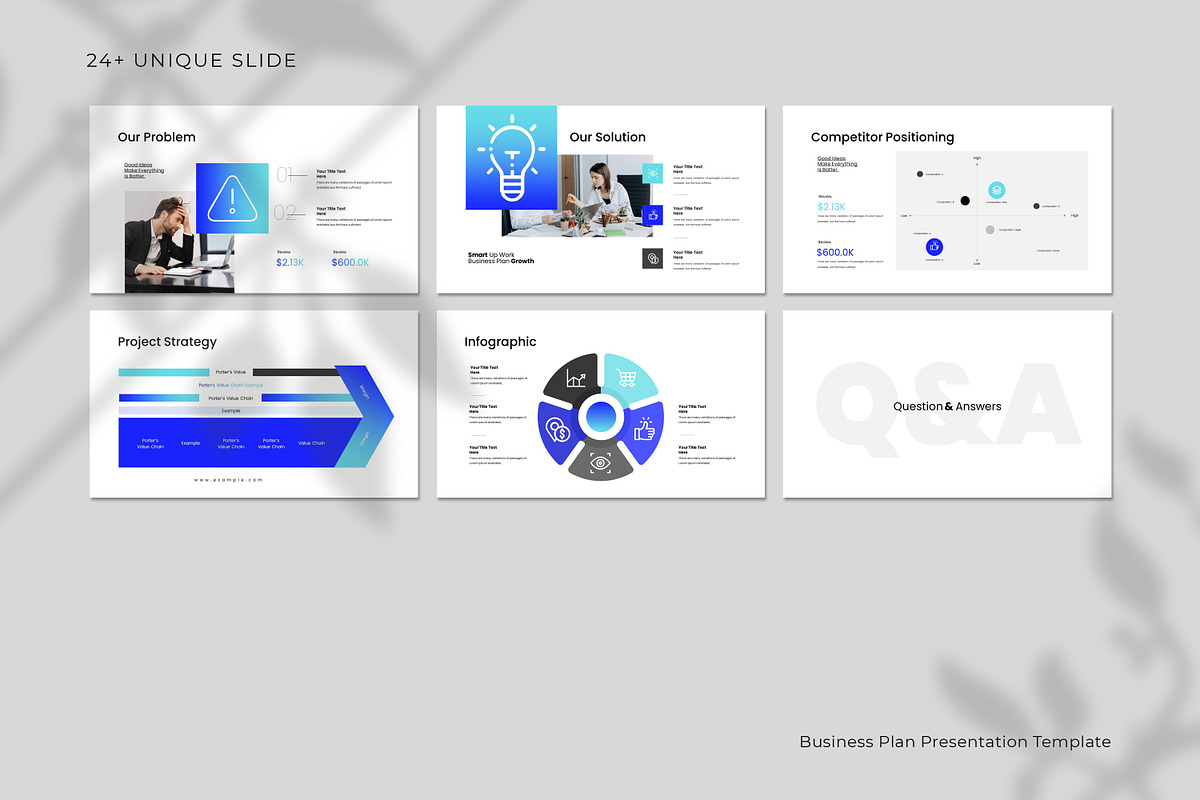 Business Plan Presentation Template, a Presentation Template by Creative-Work (Photo 7 of 9)