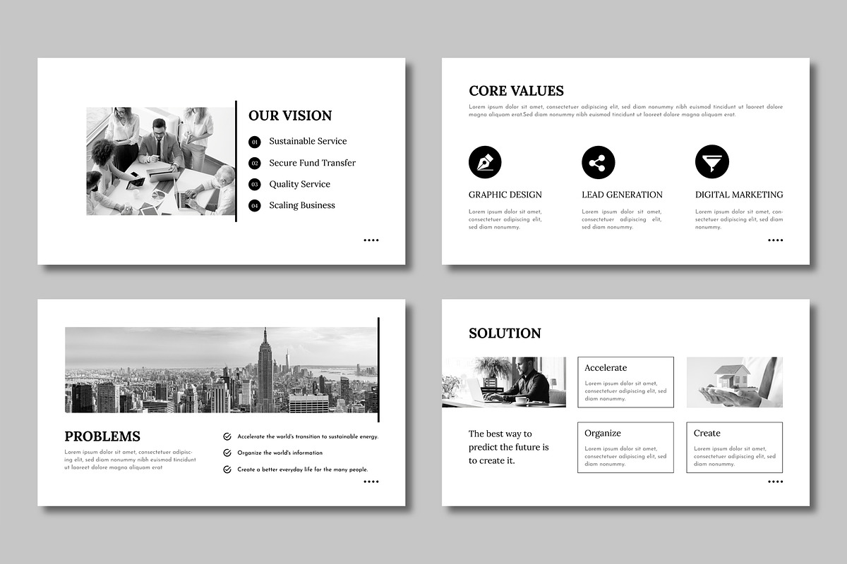 Minimal PowerPoint Presentation ppt, a Presentation Template by Mighty-Slide (Photo 4 of 6)