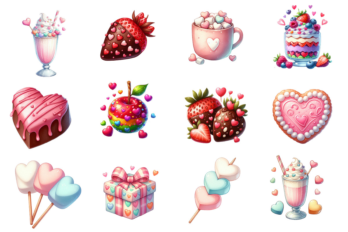 Valentines treat clipart, an Illustration by Designworld (Photo 2 of 4)