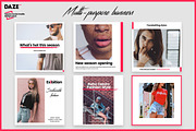DAZE Edgy Social Media Designs, a Social Media Template by NordWood (Thumbnail 6 of 8)
