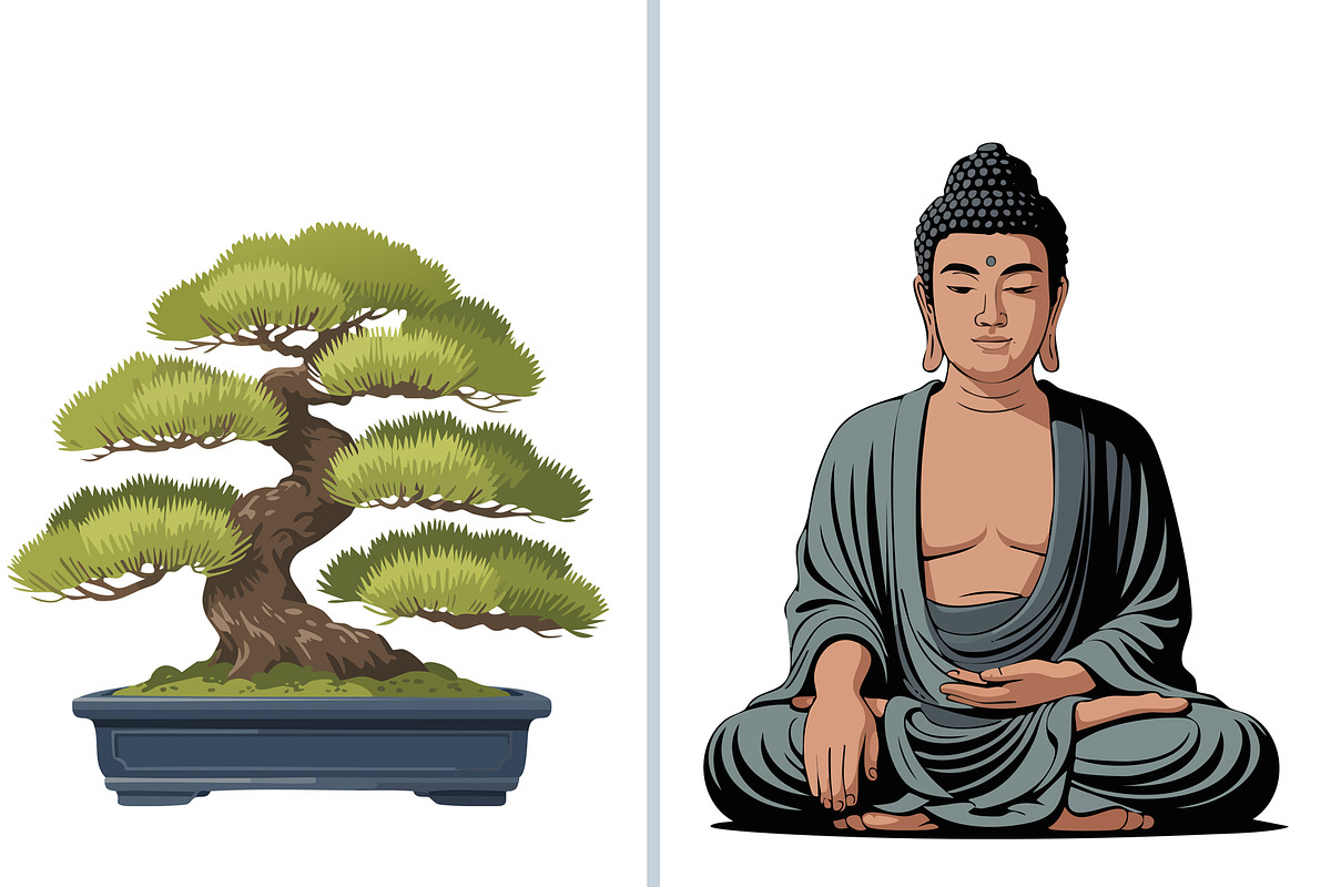 Japanese cultural elements, an Object Graphic by GreenStockPhotos (Photo 2 of 7)