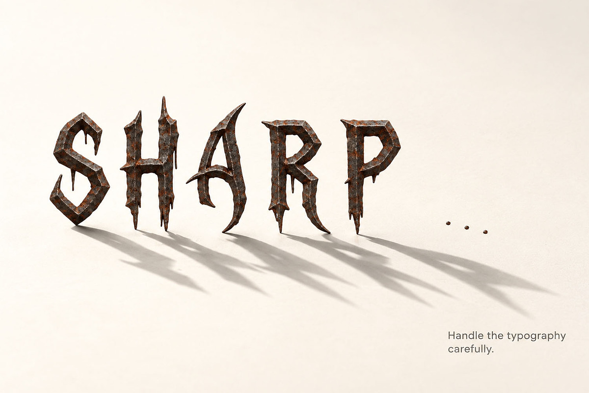 Gothic Rust Font, a Blackletter Font by Handmadefont (Photo 13 of 15)