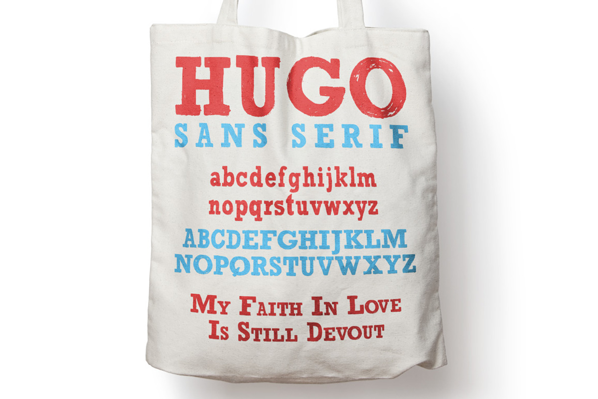 Camphor & Hugo: 2 Fonts + 40 illus. preview 3