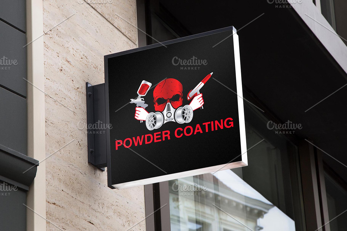 Powder coating logo, a Branding & Logo Template by ND Creative (Photo 2 of 3)