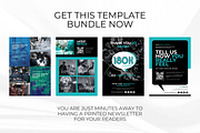Medical Clinic Newsletter Template, a Marketing Template by Kromatic Design Studio (Thumbnail 7 of 7)