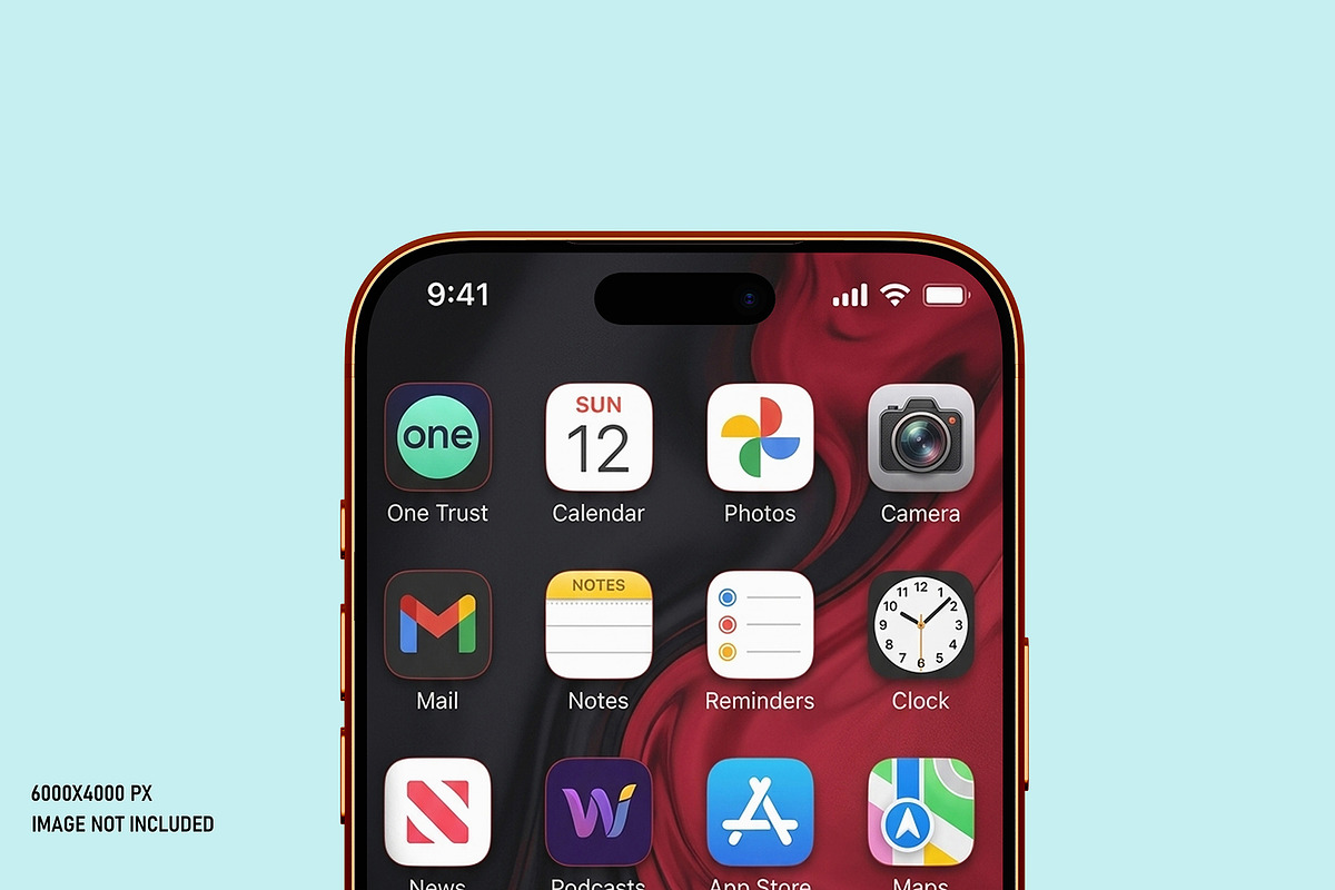 iPhone 17 Pro Max Close-up Mockup, an iPhone Mockup by pixelmock (Photo 19 of 22)