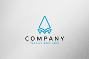 Rocket Letter Logo Design, a Branding & Logo Template by C_Monica (Thumbnail 1 of 3)