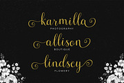 Cresilda Script, a Script Font by Seniors (Thumbnail 4 of 5)