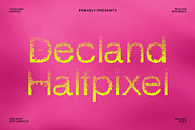 CS Decland Halfpixel, a Sans Serif Font by Craft Supply Co. (Thumbnail 1 of 8)