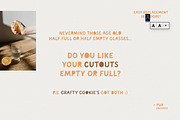 Crafty Cookie handmade cutout font, a Handwritten Font by Minna Kaario (Thumbnail 8 of 12)