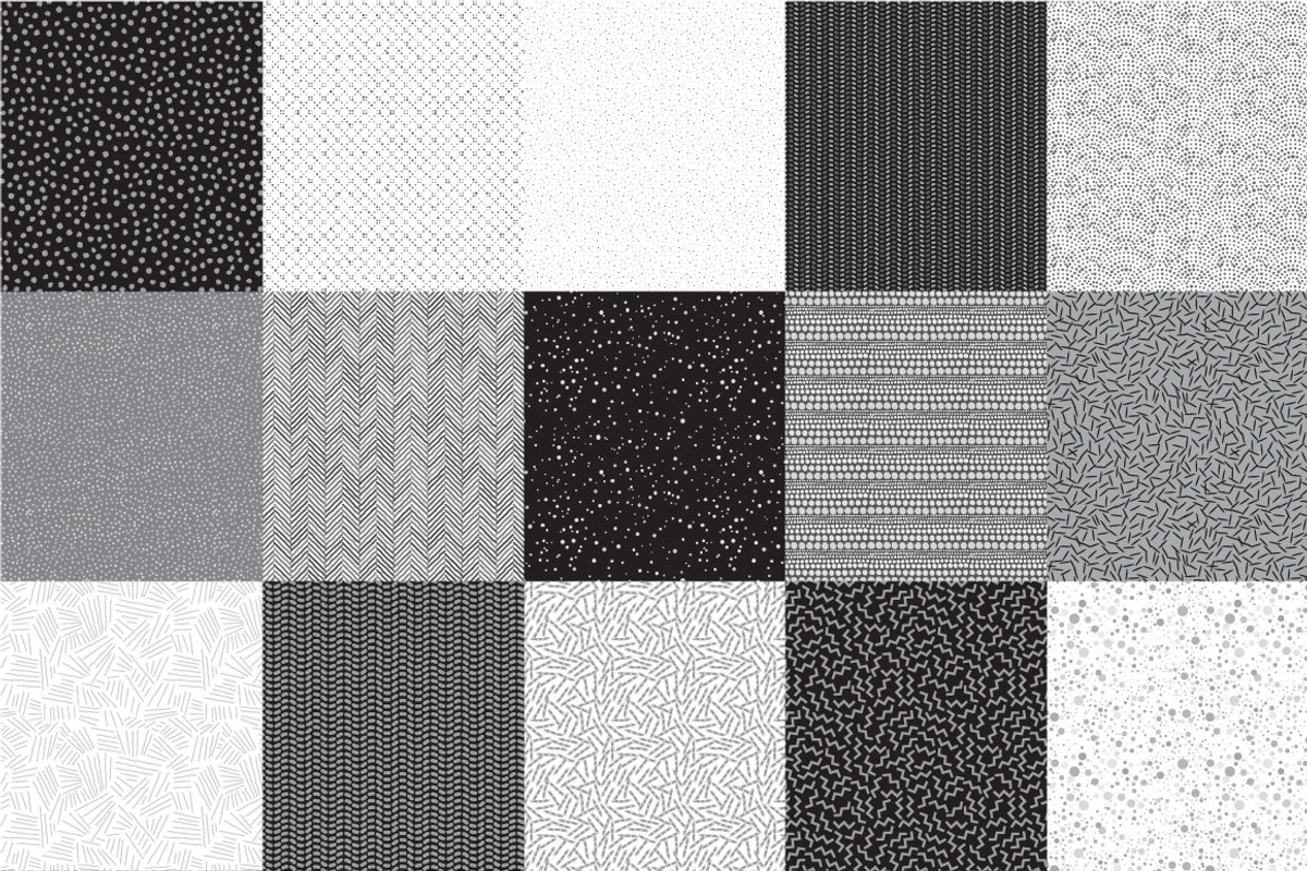 60 seamless vector patterns, a Pattern Graphic by kloroform (Photo 3 of 4)