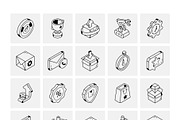 Isometric Product Management Icons, an Icon by Vectors Market (Thumbnail 5 of 6)