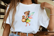 Fantasy Christmas Fairy Clipart Bund, an Illustration by CrexoraLab (Thumbnail 3 of 5)