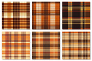 Fall Autumn Plaid Digital Papers, a Texture Graphic by Dream Creation (Thumbnail 5 of 6)