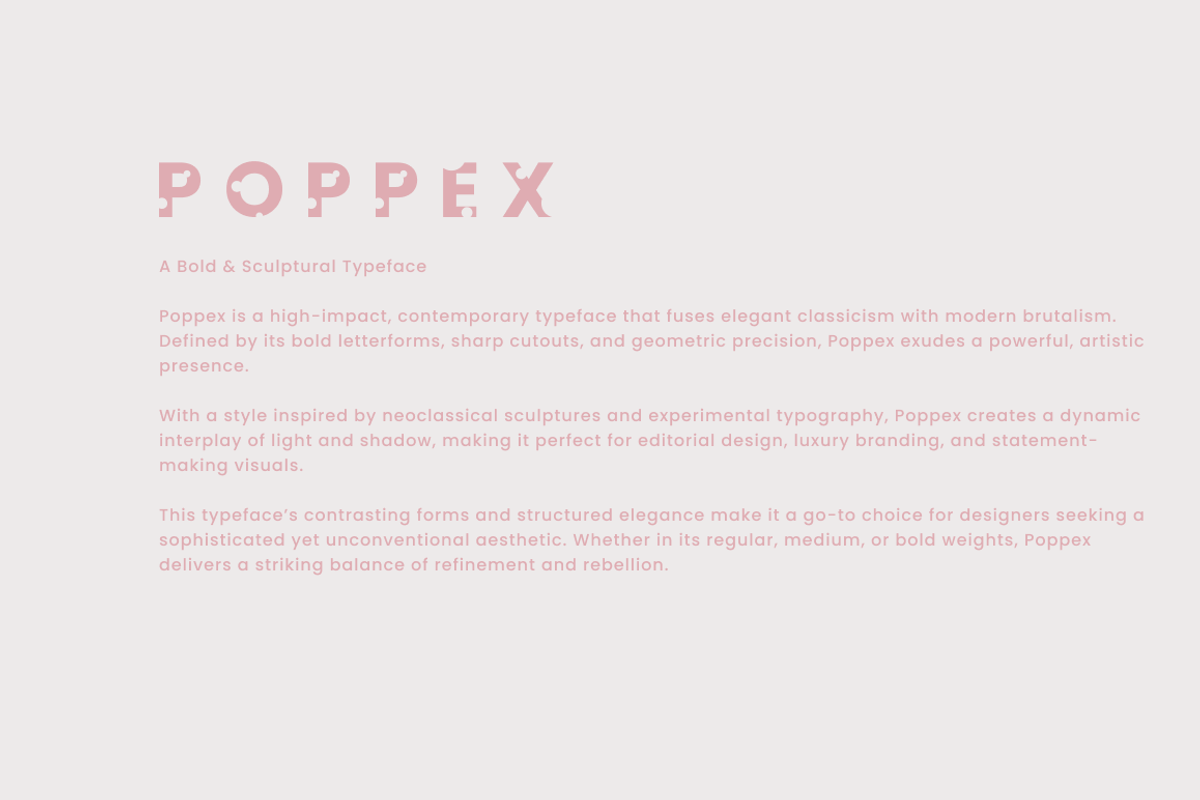 Poppex - Playful Serif Font, a Serif Font by CapeTypeFonts (Photo 6 of 6)