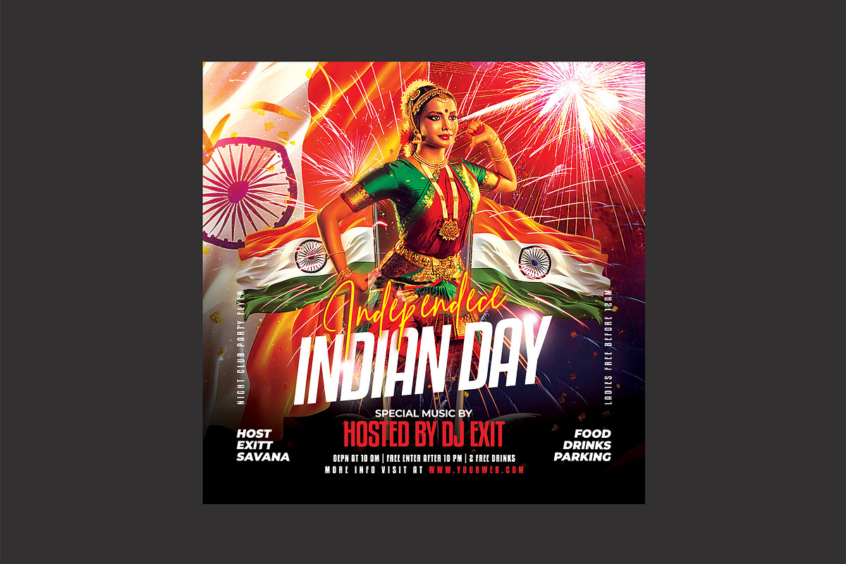 India Day Flyer, a Flyer Template by DSGraphicDesign (Photo 1 of 2)