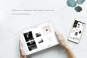 Instagram PUZZLE template - Minimal, a Social Media Template by CreativeFolks (Thumbnail 4 of 6)
