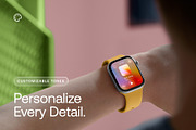 24 Watch Series 11 in Hand Mockups, a Wearable Device Mockup by Asylab (Thumbnail 8 of 107)