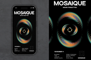 Techno/house party flyer template, a Flyer Template by MAcherry design studio (Thumbnail 1 of 2)