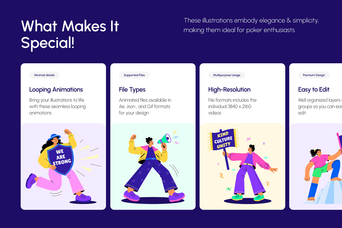 35 Animated Youth Day Illustrations, a Person Illustration by Creative Stall (Photo 2 of 4)