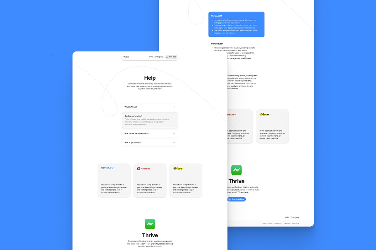 Elitra - Mobile App Framer Template, a Landing Page Template by Asad Digital (Photo 3 of 3)