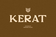 Kerat Serif Font