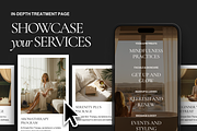 Wellness Squarespace Template, a Squarespace Template by Glowup Online (Thumbnail 4 of 8)