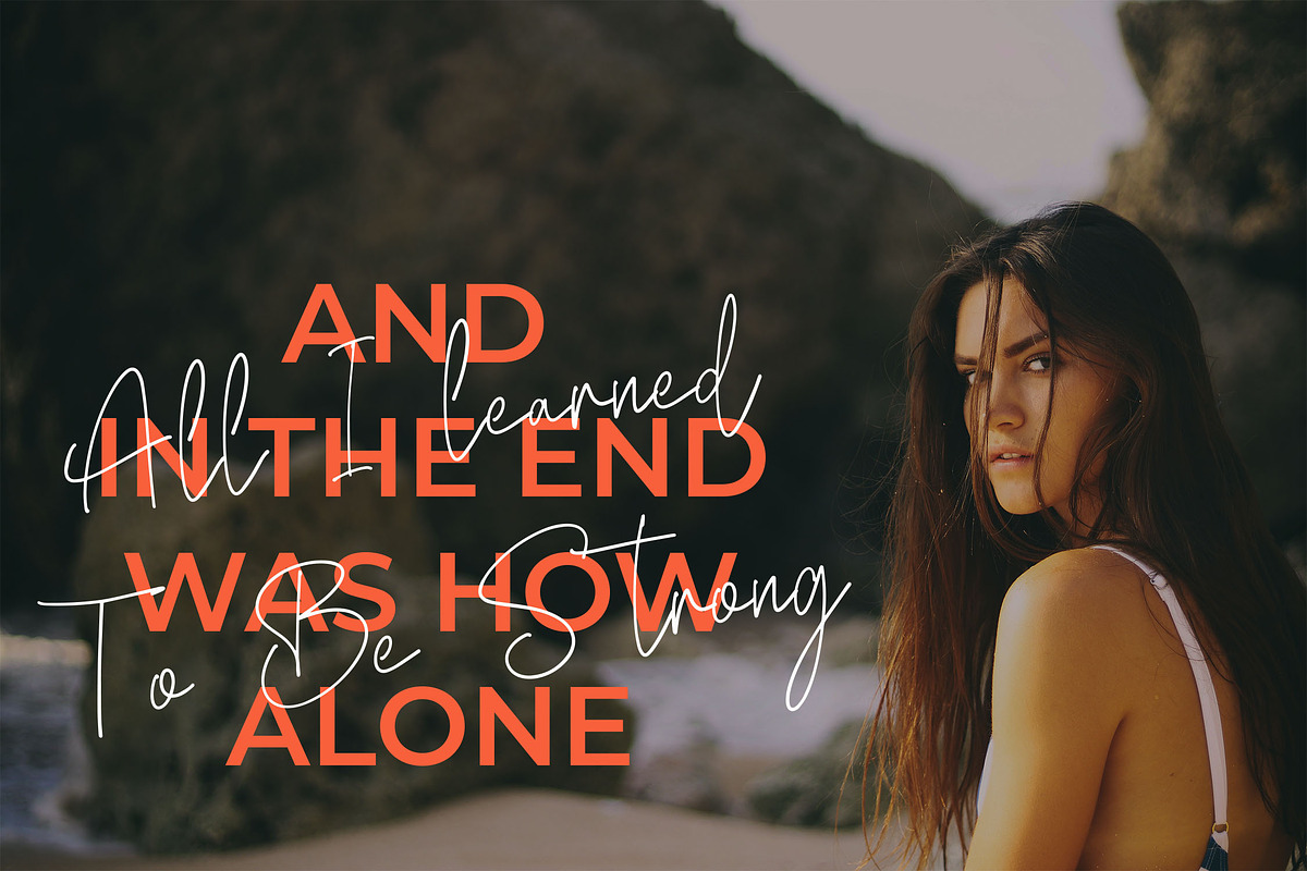 Metafora Signature Script Font, a Script Font by NTC Graphic (Photo 6 of 9)