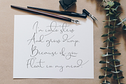 Aeriform, a Script Font by Larin Type Co. (Thumbnail 5 of 7)