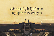 Detective - Typewriter Typeface, a Serif Font by HipFonts (Thumbnail 3 of 9)