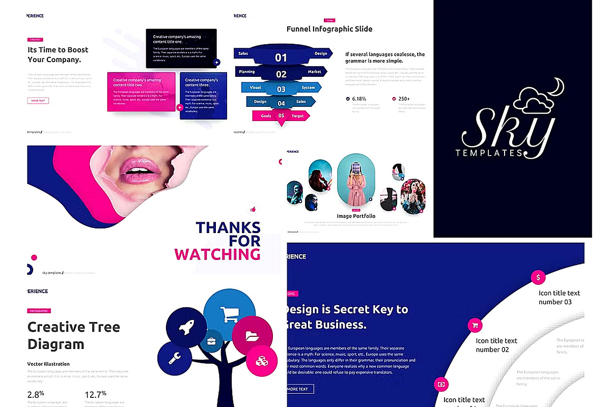 Xperience Powerpoint Template, a Presentation Template by PaperMoon (Photo 2 of 3)