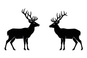 Majestic Deer & Stag Silhouette Bund, an Illustration by jahid234 (Thumbnail 21 of 41)