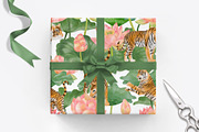 Jungle Book Seamless Patterns, a Pattern Graphic by mila_leev (Thumbnail 5 of 9)