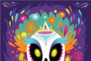 day of the dead  vector pack, an Illustration by Helga Lukas (Thumbnail 3 of 3)