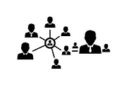 Remote Team Work Silhouettes Bundle, a Graphic by musafir_fashion (Thumbnail 4 of 14)