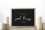 Belitha - Script Handwritten, a Script Font by Lettermine (Thumbnail 7 of 10)