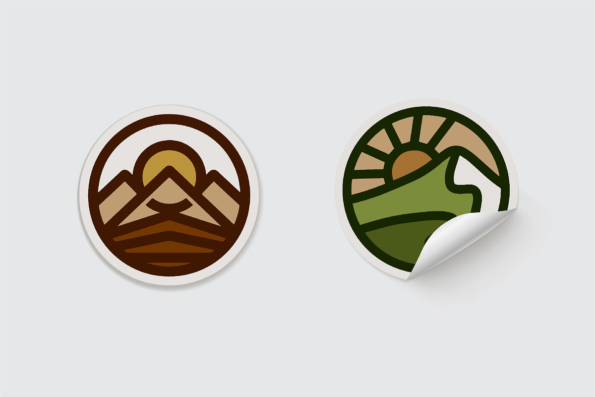 Mountain Logo, a Branding & Logo Template by Guna Studio (Photo 3 of 6)