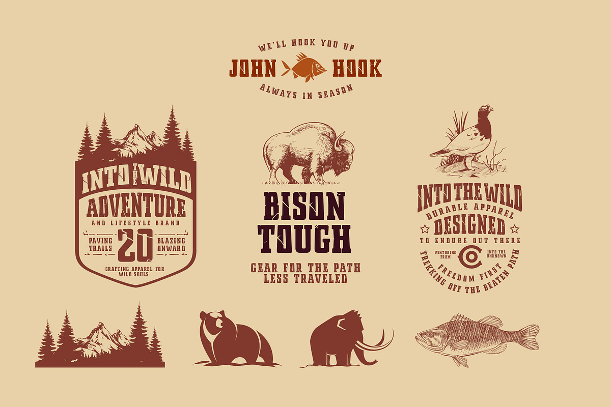 Off Road Branding Toolkit, a Branding & Logo Template by vatesdesign (Photo 4 of 7)