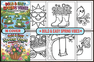 72 Bold & Easy Spring Vibes, a Decorative Illustration by Design Station